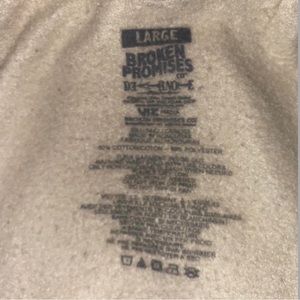 Broken Promises x Death Note Misa Sand Hoodie Only worn a few times